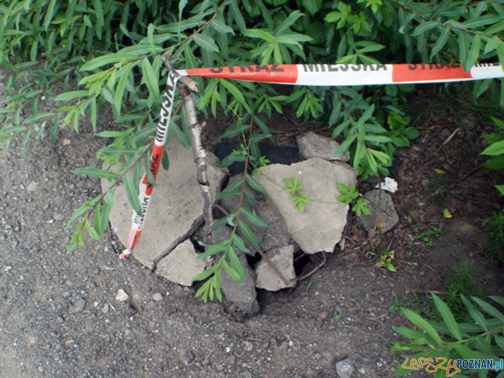 Niebezpieczne studzienki Foto: Straż Miejska w Poznaniu Niebezpieczne studzienki Foto: Straż Miejska w Poznaniu