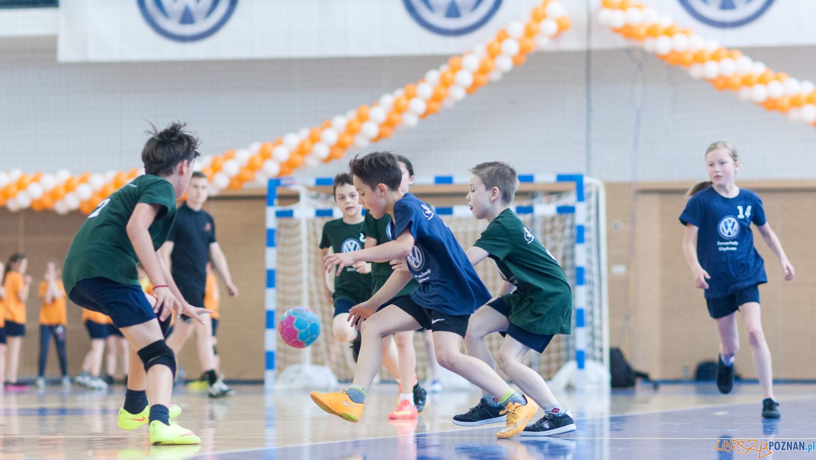 Finał Volkswagen Poznań Mini Handball_1 Foto: VW Finał Volkswagen Poznań Mini Handball_1 Foto: VW