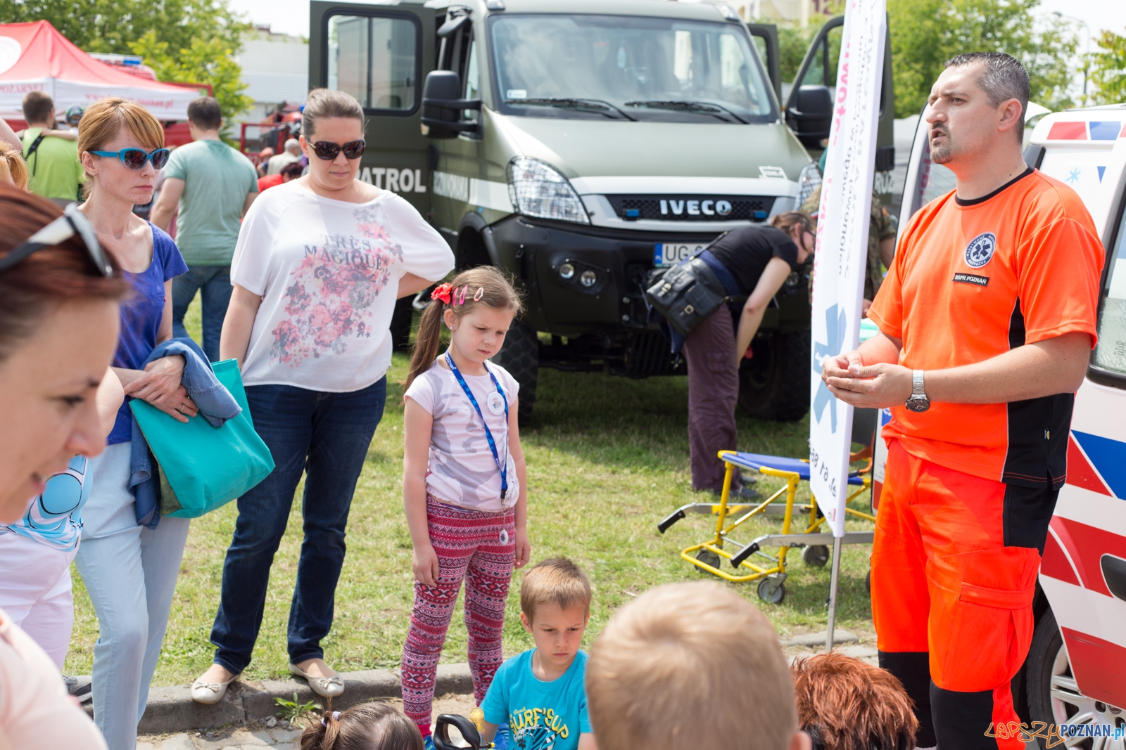 Festyn "Bezpieczne wakacje" Foto: lepszyPOZNAN.pl / Piotr Rychter Festyn "Bezpieczne wakacje" Foto: lepszyPOZNAN.pl / Piotr Rychter