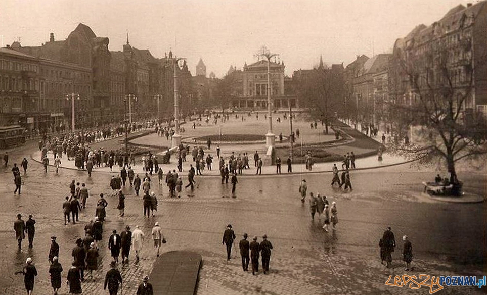 Plac Wolnosci okres miedzywojenny  Foto: 