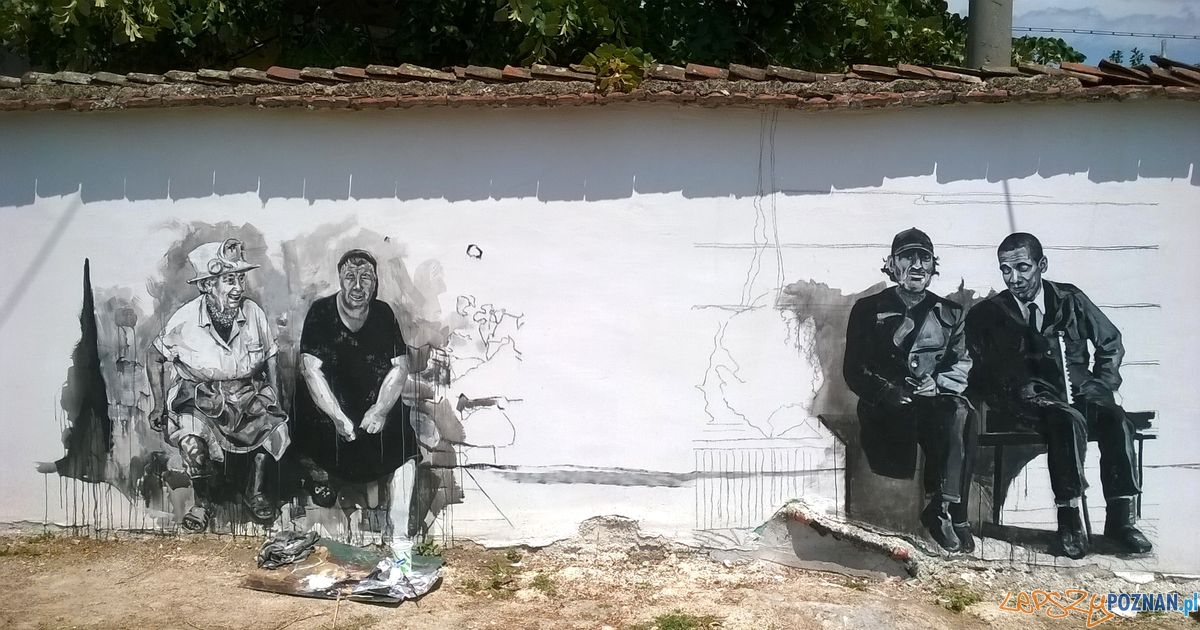 Poznańskie murale na bułgarskiej wsi (5) Foto: Poznańskie murale na bułgarskiej wsi (5) Foto: