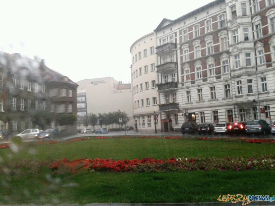 Gwałtowna burza przeszła nad Poznaniem Foto: Paweł Gwałtowna burza przeszła nad Poznaniem Foto: Paweł