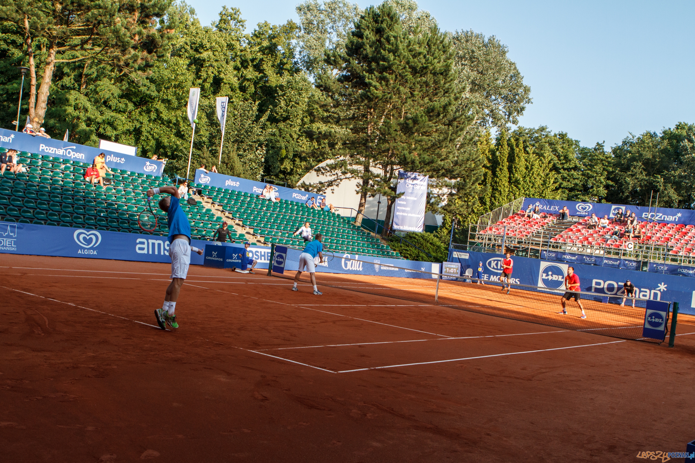 Tomasz Bednarek (POL)/Alexander Sataschenko (GER) vs Andriej Kap Foto: Paweł Rychter Tomasz Bednarek (POL)/Alexander Sataschenko (GER) vs Andriej Kap Foto: Paweł Rychter
