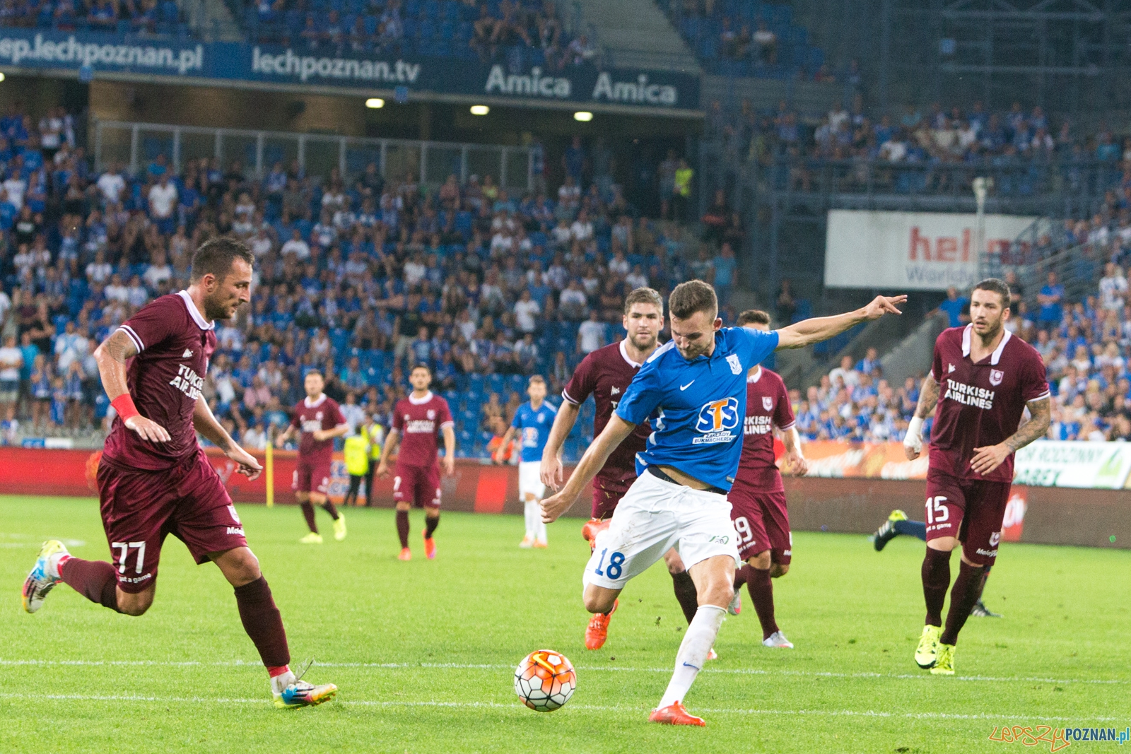 Eliminacje Ligii Mistrzów - Lech Poznań - FK Sarajevo Foto: lepszyPOZNAN.pl / Piotr Rychter Eliminacje Ligii Mistrzów - Lech Poznań - FK Sarajevo Foto: lepszyPOZNAN.pl / Piotr Rychter