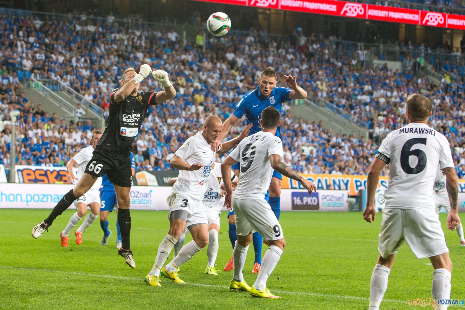 1. kolejka T-Mobile Ekstraklasy Lech Poznań - Pogoń Szczecin Foto: lepszyPOZNAN.pl / Piotr Rychter 1. kolejka T-Mobile Ekstraklasy Lech Poznań - Pogoń Szczecin Foto: lepszyPOZNAN.pl / Piotr Rychter