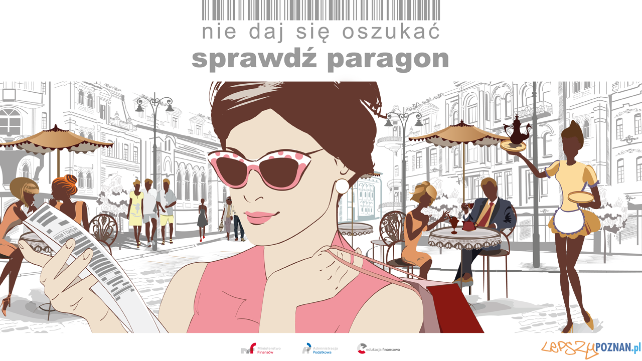 Nie daj się oszukać - Sprawdź paragon Foto: Ministerstwo Finansów Nie daj się oszukać - Sprawdź paragon Foto: Ministerstwo Finansów