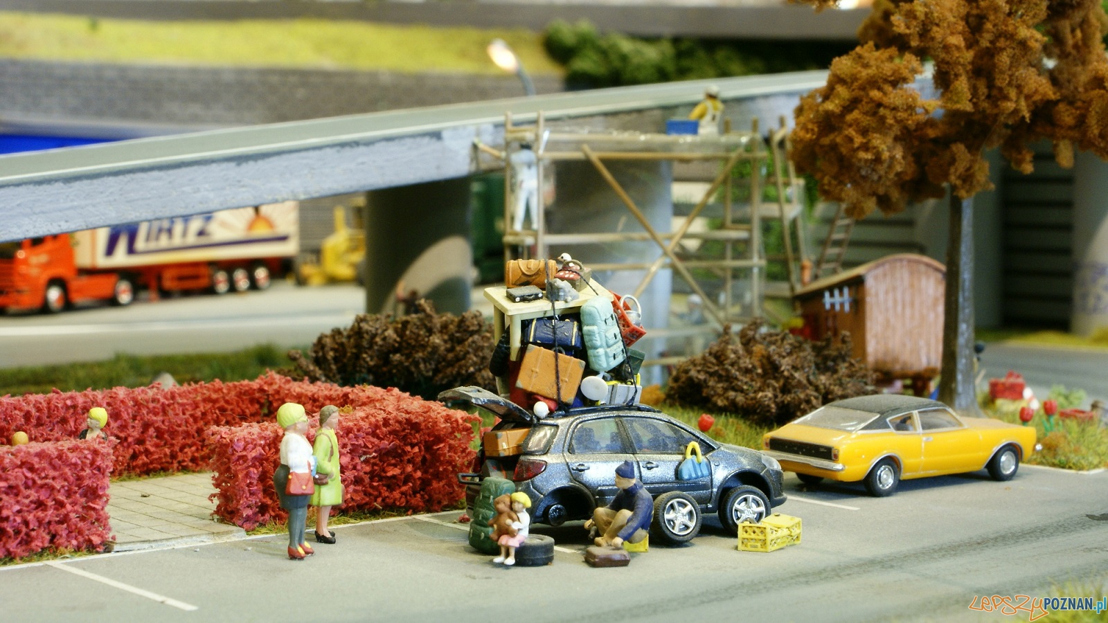 Makieta kolejowa w Borówcu Foto: mat. prasowe Makieta kolejowa w Borówcu Foto: mat. prasowe