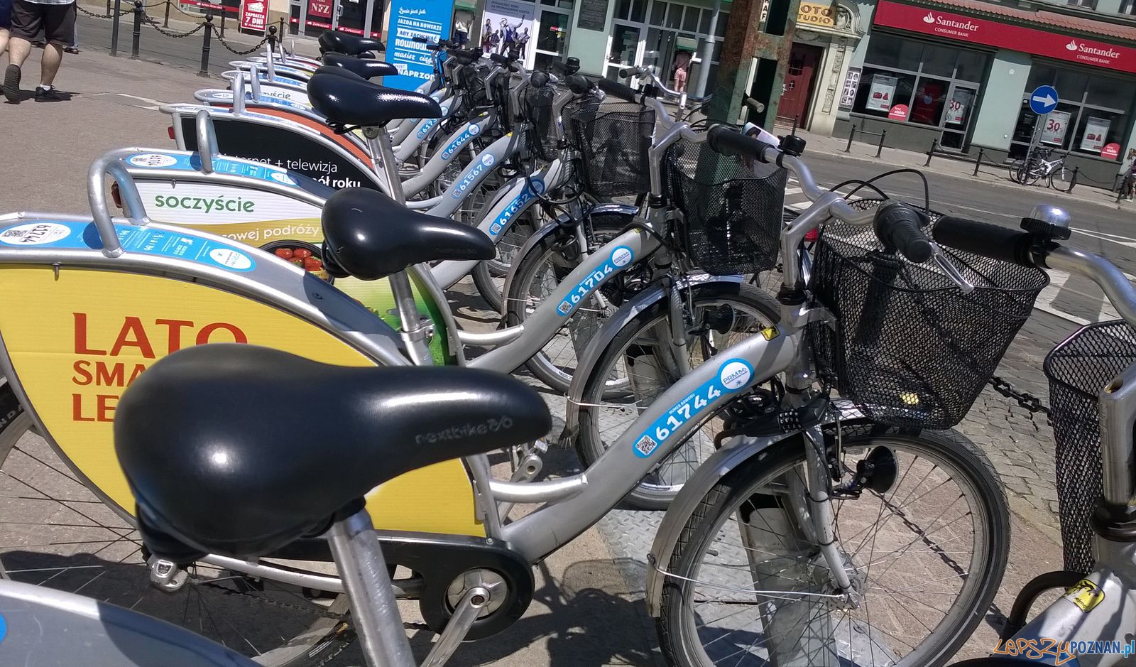 Stacja miejskiego roweru na Rynku Jeżyckim  Foto: lepszyPOZNAN.pl / TD