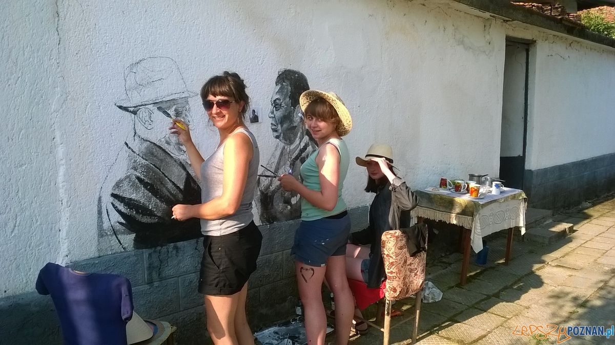 Poznańskie murale na bułgarskiej wsi (7) Foto: Galeria Ventzi Poznańskie murale na bułgarskiej wsi (7) Foto: Galeria Ventzi