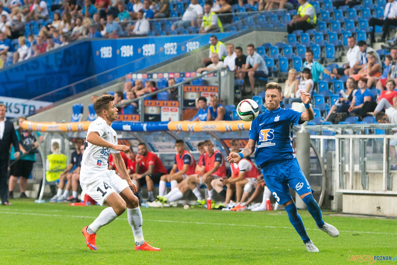 1. kolejka T-Mobile Ekstraklasy Lech Poznań - Pogoń Szczecin Foto: lepszyPOZNAN.pl / Piotr Rychter 1. kolejka T-Mobile Ekstraklasy Lech Poznań - Pogoń Szczecin Foto: lepszyPOZNAN.pl / Piotr Rychter