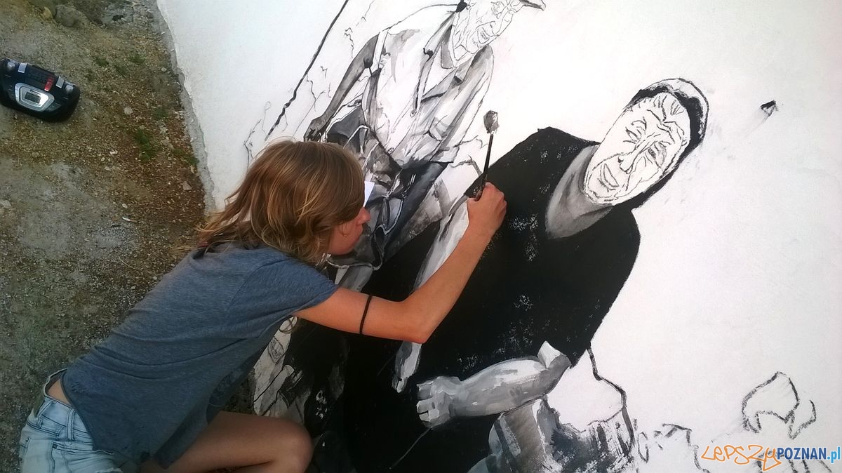 Poznańskie murale na bułgarskiej wsi (1) Foto: Galeria Ventzi Poznańskie murale na bułgarskiej wsi (1) Foto: Galeria Ventzi