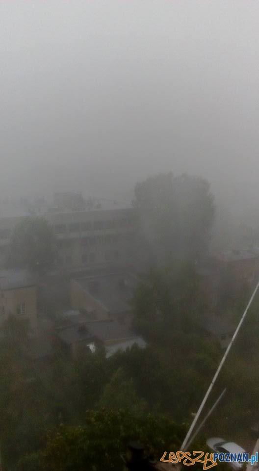 Gwałtowna burza przeszła nad Poznaniem Foto: Renata Prószkowska Gwałtowna burza przeszła nad Poznaniem Foto: Renata Prószkowska