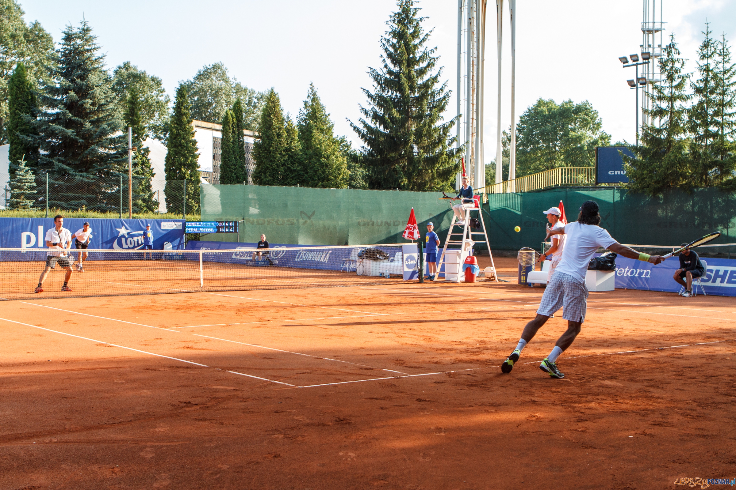 Michal Konecny (CZE)/Petr Michnev (CZE) vs Julio Peralta (CHI)/ Foto: Paweł Rychter Michal Konecny (CZE)/Petr Michnev (CZE) vs Julio Peralta (CHI)/ Foto: Paweł Rychter