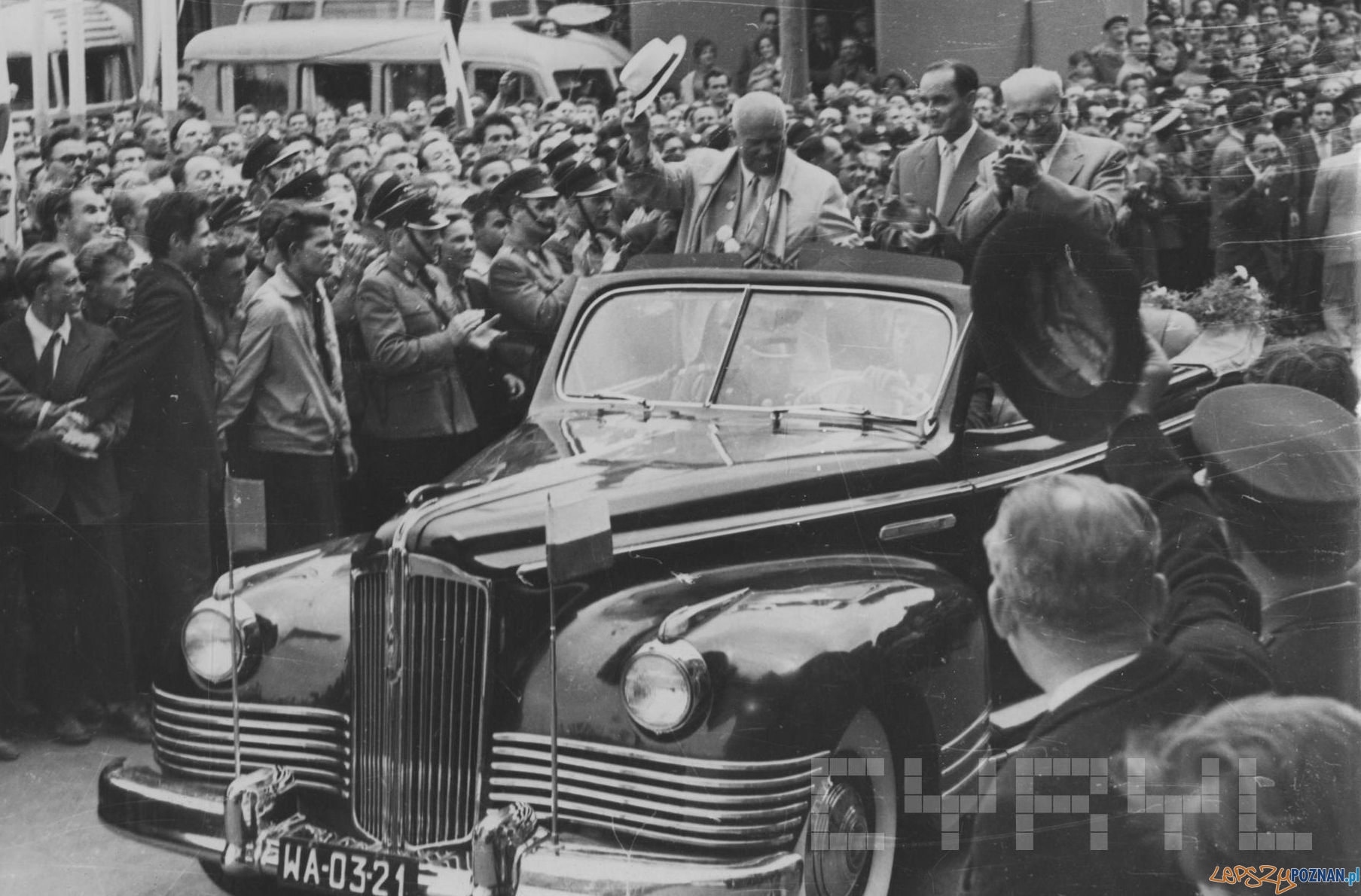 Wizyta Chruszczowa w Wielkopolsce (2) Foto: H. Ignor / Cyryl - 18.07.1959 Wizyta Chruszczowa w Wielkopolsce (2) Foto: H. Ignor / Cyryl - 18.07.1959