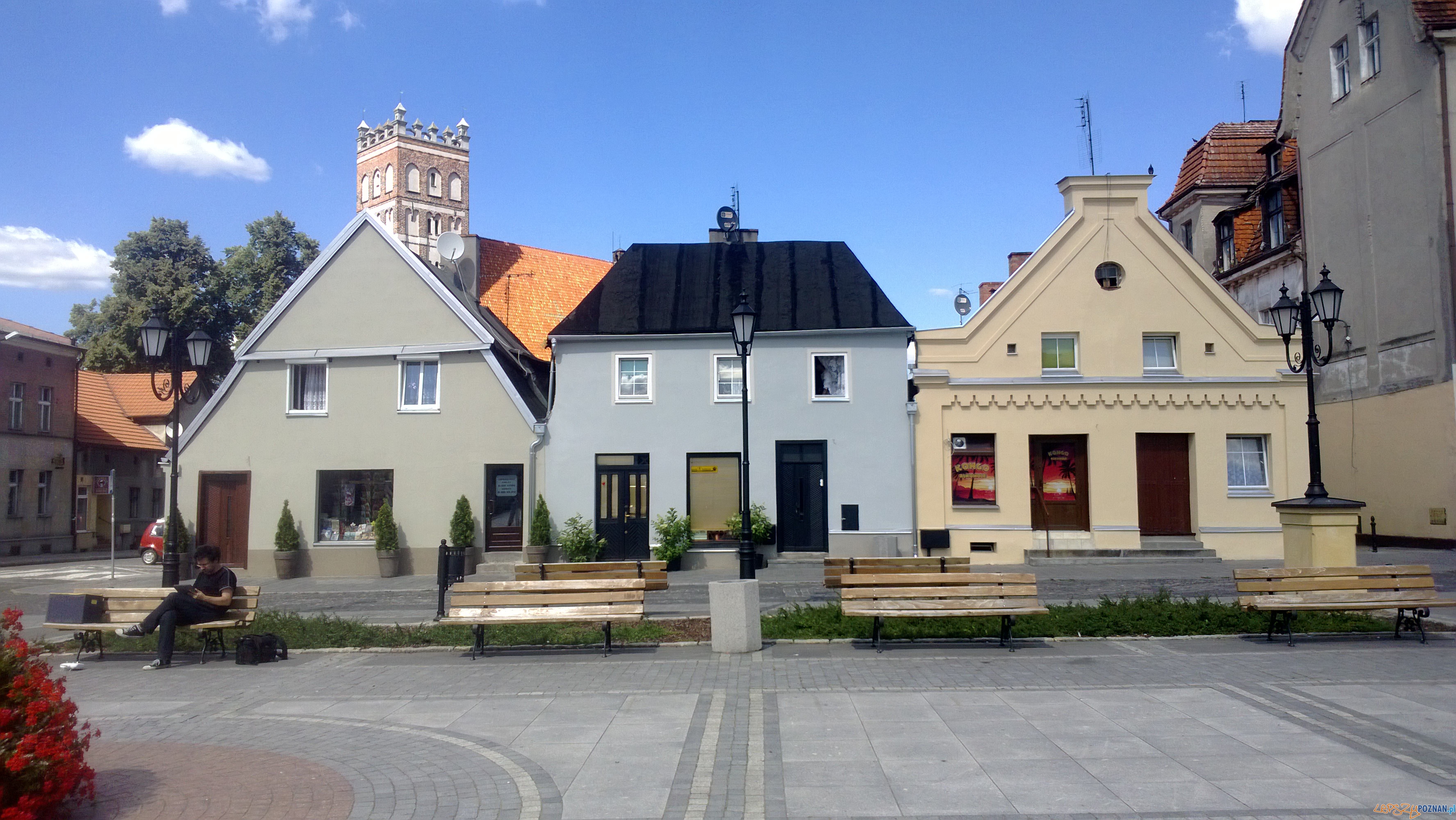 Kamieniczki na Rynku w Środzie Foto: Tomasz Dworek Kamieniczki na Rynku w Środzie Foto: Tomasz Dworek