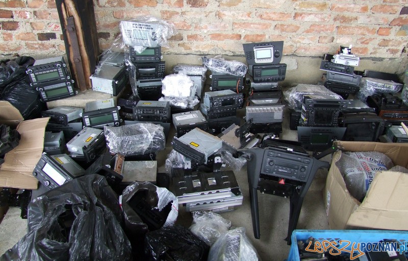 Handlował kradzionymi częściami samochodowymi Foto: KW POLICJI W POZNANIU Handlował kradzionymi częściami samochodowymi Foto: KW POLICJI W POZNANIU