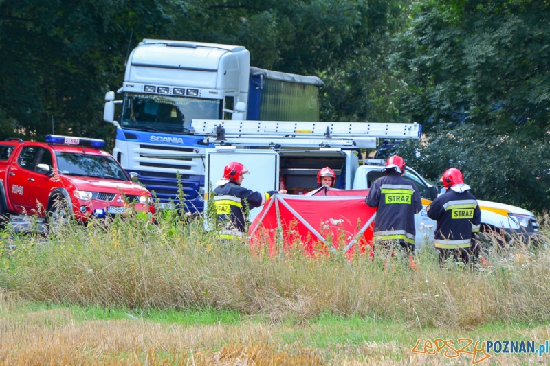 Śmiertelny wypadek pod Śremem Foto: iSrem.pl / Michał Ratajczyk Śmiertelny wypadek pod Śremem Foto: iSrem.pl / Michał Ratajczyk