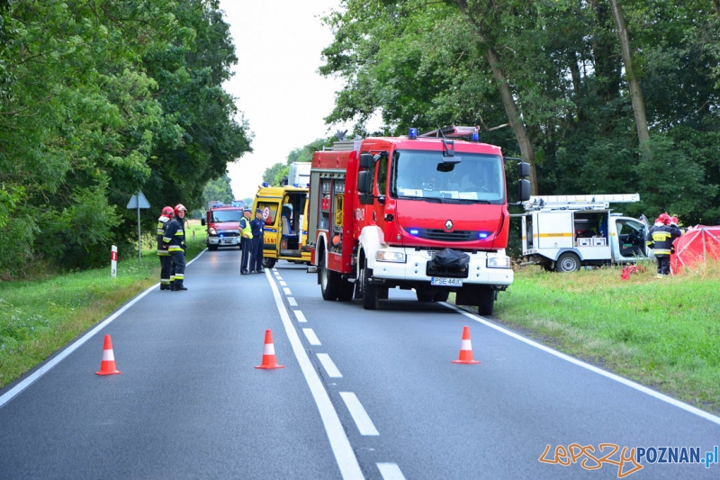 Śmiertelny wypadek pod Śremem Foto: iSrem.pl / Michał Ratajczyk Śmiertelny wypadek pod Śremem Foto: iSrem.pl / Michał Ratajczyk