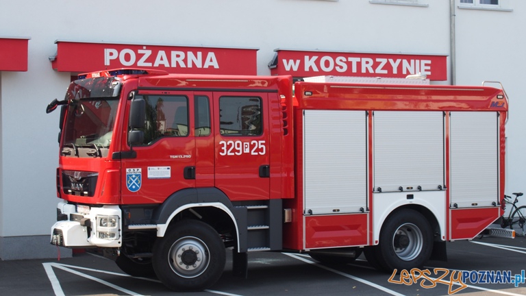 Nowy wóz strażacki w Kostrzynie Foto: OSP w Kostrzynie Nowy wóz strażacki w Kostrzynie Foto: OSP w Kostrzynie