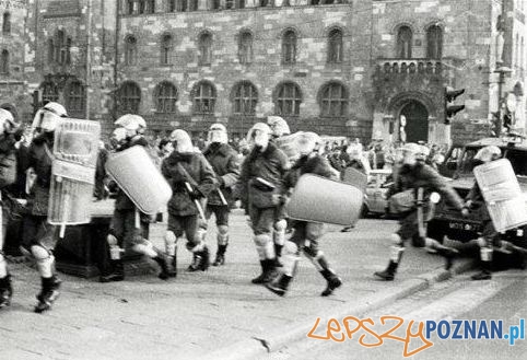 ZOMO w Poznaniu Foto: IPN ZOMO w Poznaniu Foto: IPN