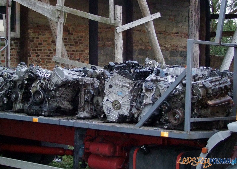 Handlował kradzionymi częściami samochodowymi Foto: KW POLICJI W POZNANIU Handlował kradzionymi częściami samochodowymi Foto: KW POLICJI W POZNANIU