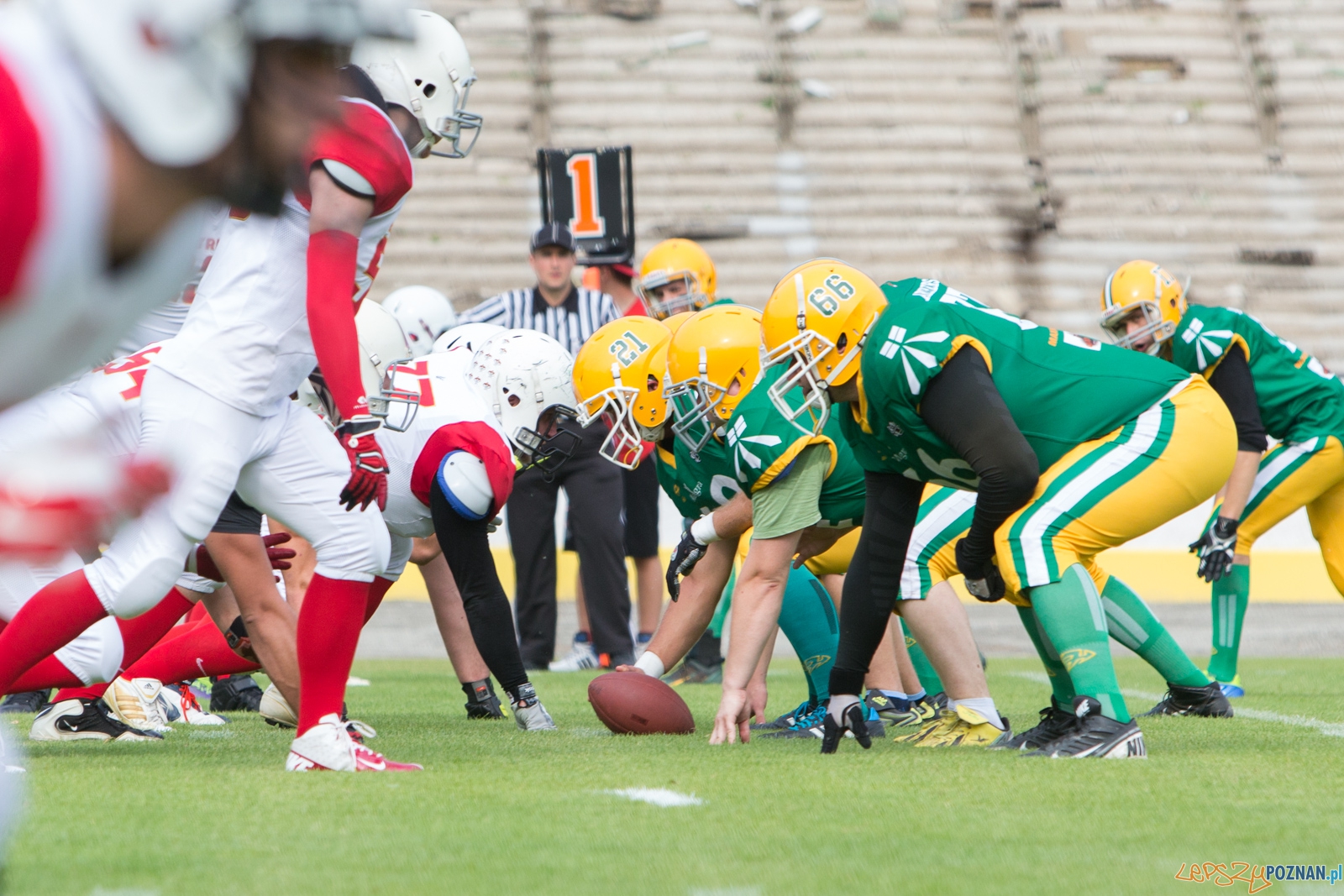 Patrioci Poznań – Bydgoszcz Archers Foto: lepszyPOZNAN.pl / Piotr Rychter Patrioci Poznań – Bydgoszcz Archers Foto: lepszyPOZNAN.pl / Piotr Rychter