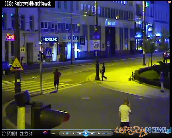 Kamera monitoringu namierzyła plakaciarzy Foto: ZTM Kamera monitoringu namierzyła plakaciarzy Foto: ZTM