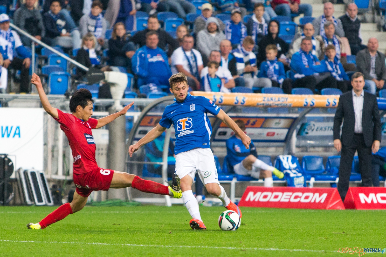 8. kolejka T-Mobile Ekstraklasy - Lech Poznań - Podbeskidzie Bi Foto: lepszyPOZNAN.pl / Piotr Rychter 8. kolejka T-Mobile Ekstraklasy - Lech Poznań - Podbeskidzie Bi Foto: lepszyPOZNAN.pl / Piotr Rychter