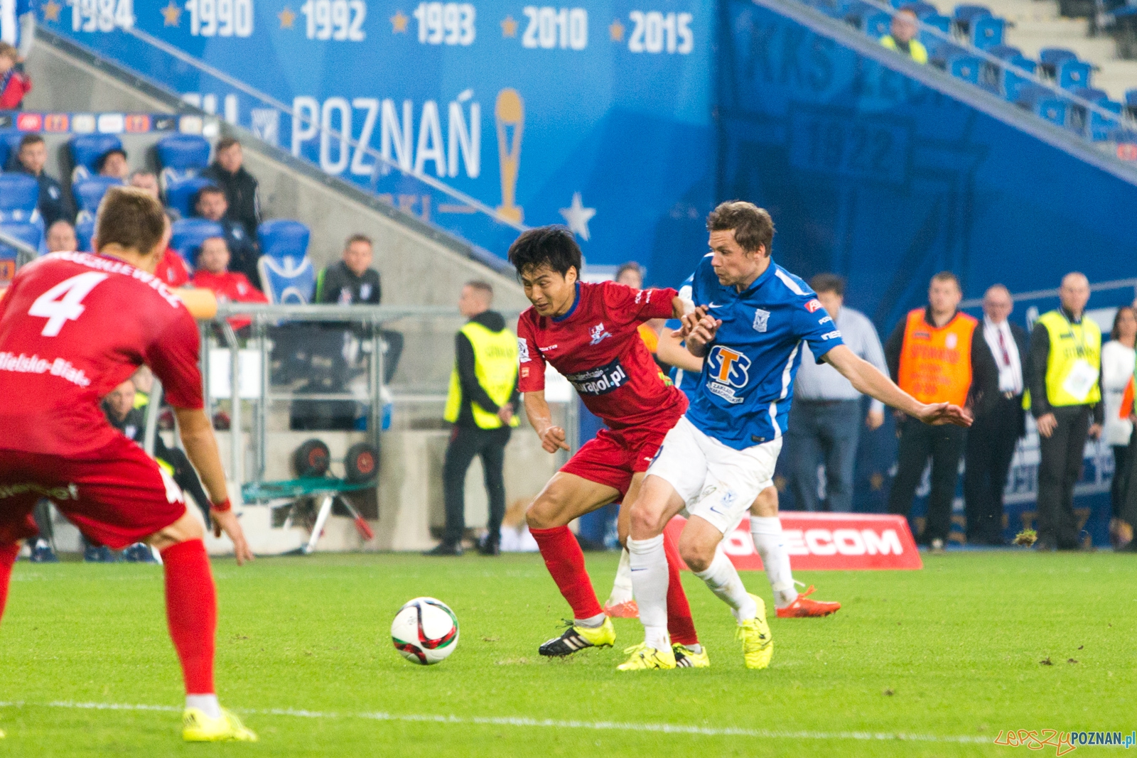 8. kolejka T-Mobile Ekstraklasy - Lech Poznań - Podbeskidzie Bi Foto: lepszyPOZNAN.pl / Piotr Rychter 8. kolejka T-Mobile Ekstraklasy - Lech Poznań - Podbeskidzie Bi Foto: lepszyPOZNAN.pl / Piotr Rychter