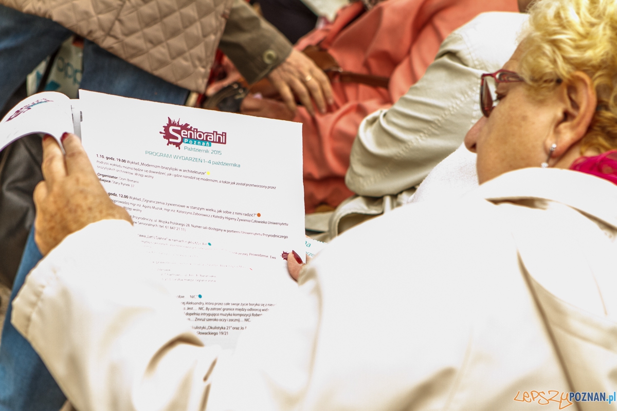 Senioralni 2015 - Plac Wolności - Poznań 26.09.2015 r. Foto: LepszyPOZNAN.pl / Paweł Rychter Senioralni 2015 - Plac Wolności - Poznań 26.09.2015 r. Foto: LepszyPOZNAN.pl / Paweł Rychter