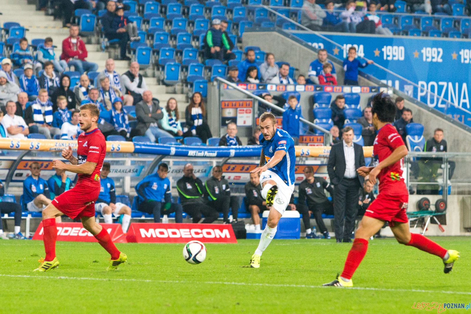 8. kolejka T-Mobile Ekstraklasy - Lech Poznań - Podbeskidzie Bi Foto: lepszyPOZNAN.pl / Piotr Rychter 8. kolejka T-Mobile Ekstraklasy - Lech Poznań - Podbeskidzie Bi Foto: lepszyPOZNAN.pl / Piotr Rychter