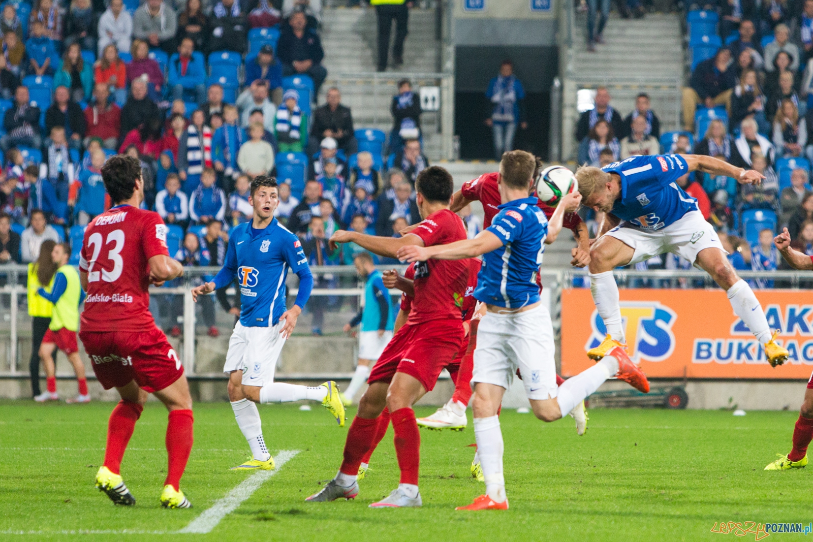8. kolejka T-Mobile Ekstraklasy - Lech Poznań - Podbeskidzie Bi Foto: lepszyPOZNAN.pl / Piotr Rychter 8. kolejka T-Mobile Ekstraklasy - Lech Poznań - Podbeskidzie Bi Foto: lepszyPOZNAN.pl / Piotr Rychter