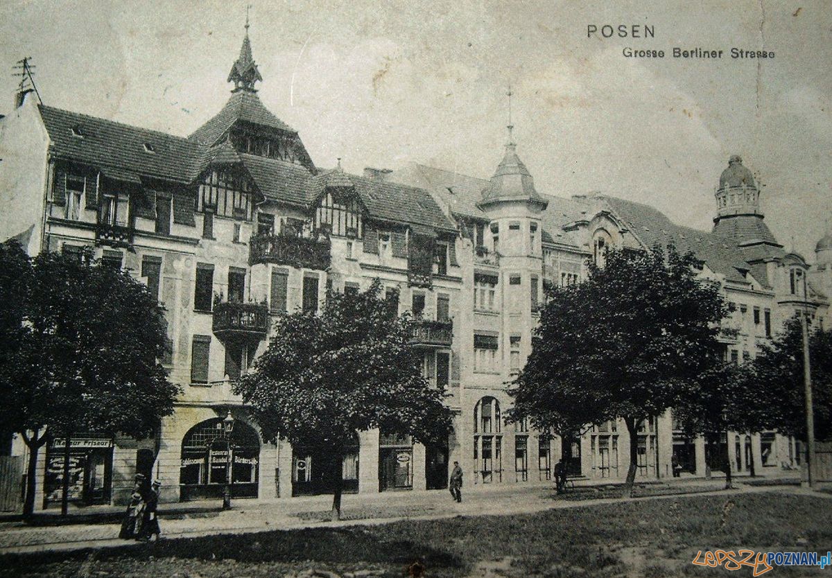 Dabrowskiego - dziś Teatr Nowy 1905-1910  Foto: 