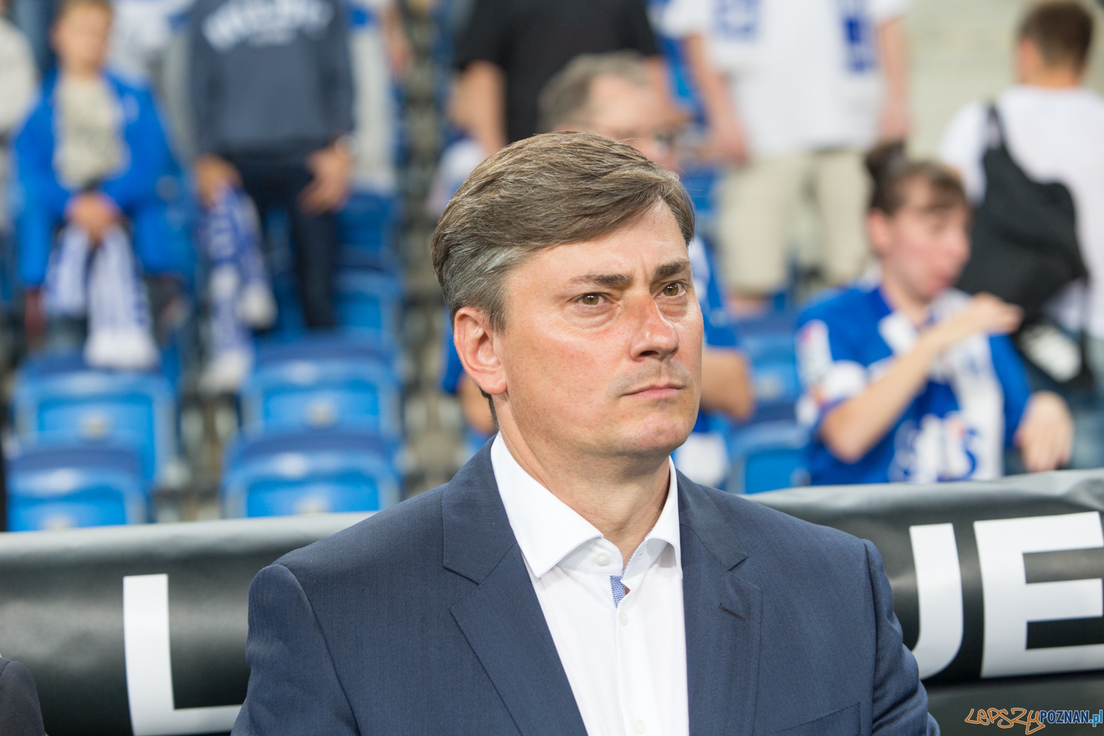 Mecz fazy grupowej Ligi Europy - trener KKS Lech Poznań - Macie Foto: lepszyPOZNAN.pl / Piotr Rychter Mecz fazy grupowej Ligi Europy - trener KKS Lech Poznań - Macie Foto: lepszyPOZNAN.pl / Piotr Rychter