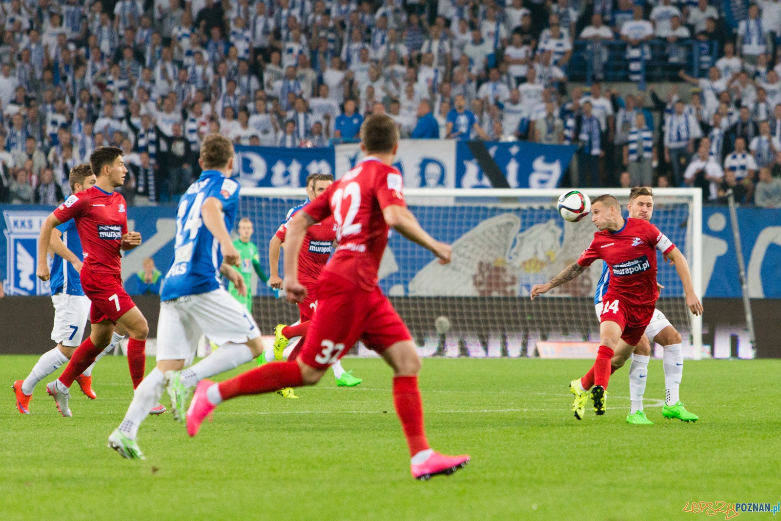 8. kolejka T-Mobile Ekstraklasy - Lech Poznań - Podbeskidzie Bi Foto: lepszyPOZNAN.pl / Piotr Rychter 8. kolejka T-Mobile Ekstraklasy - Lech Poznań - Podbeskidzie Bi Foto: lepszyPOZNAN.pl / Piotr Rychter