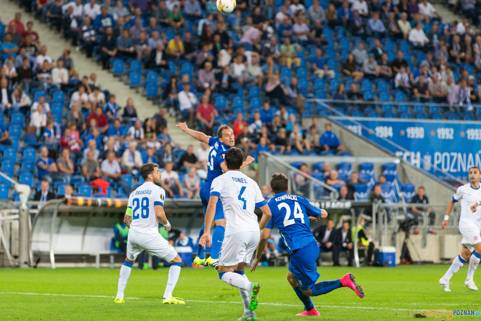 Mecz fazy grupowej Ligi Europy - KKS Lech Poznań - Os Belenense Foto: lepszyPOZNAN.pl / Piotr Rychter Mecz fazy grupowej Ligi Europy - KKS Lech Poznań - Os Belenense Foto: lepszyPOZNAN.pl / Piotr Rychter