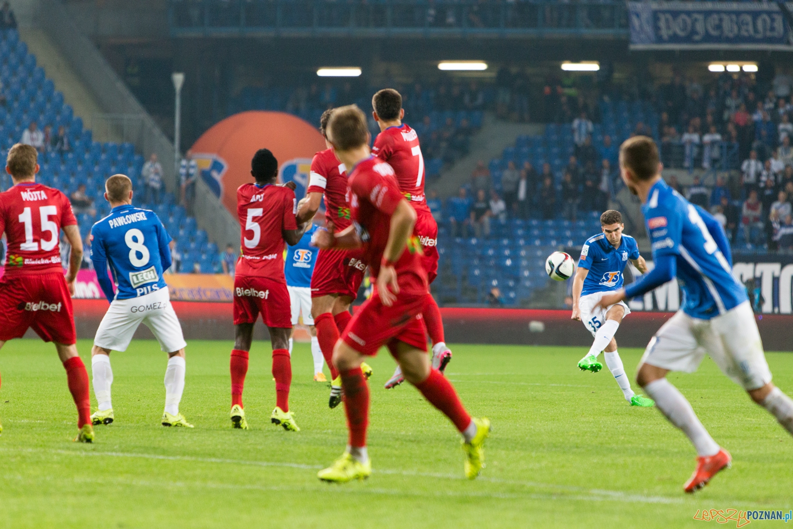 8. kolejka T-Mobile Ekstraklasy - Lech Poznań - Podbeskidzie Bi Foto: lepszyPOZNAN.pl / Piotr Rychter 8. kolejka T-Mobile Ekstraklasy - Lech Poznań - Podbeskidzie Bi Foto: lepszyPOZNAN.pl / Piotr Rychter