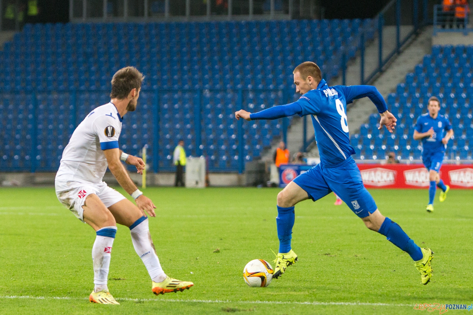 Mecz fazy grupowej Ligi Europy - KKS Lech Poznań - Os Belenense Foto: lepszyPOZNAN.pl / Piotr Rychter Mecz fazy grupowej Ligi Europy - KKS Lech Poznań - Os Belenense Foto: lepszyPOZNAN.pl / Piotr Rychter
