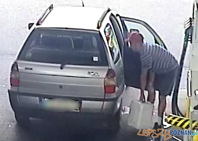 Tankował paliwo i... uciekał! Foto: Tankował paliwo i... uciekał! Foto: