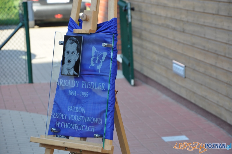 Arkady Fiedler patronem szkoły w Chomęcicach Foto: Arkady Fiedler patronem szkoły w Chomęcicach Foto: