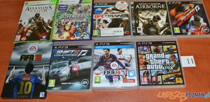 Przedmioty odzyskane od złodziei Foto: Przedmioty odzyskane od złodziei Foto: