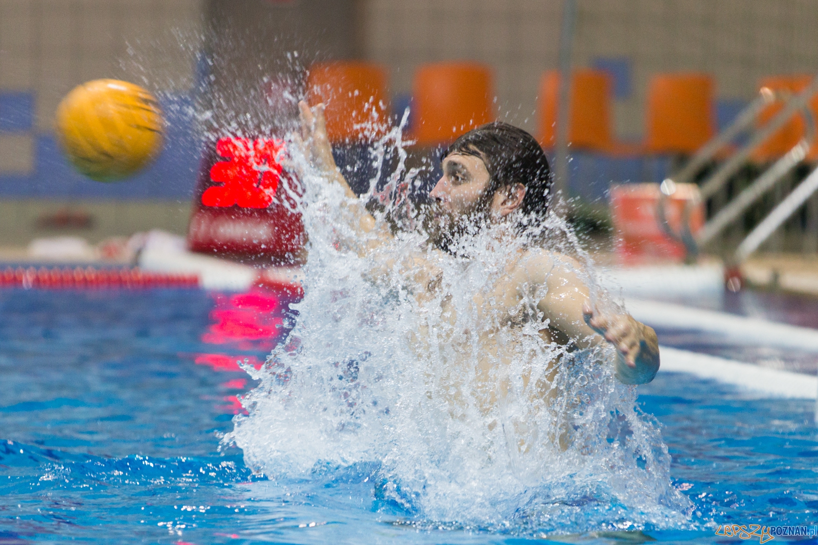 1. kolejka rozgrywek Ekstraklasy w piłce wodnej mężczyzn Foto: lepszyPOZNAN.pl / Piotr Rychter 1. kolejka rozgrywek Ekstraklasy w piłce wodnej mężczyzn Foto: lepszyPOZNAN.pl / Piotr Rychter