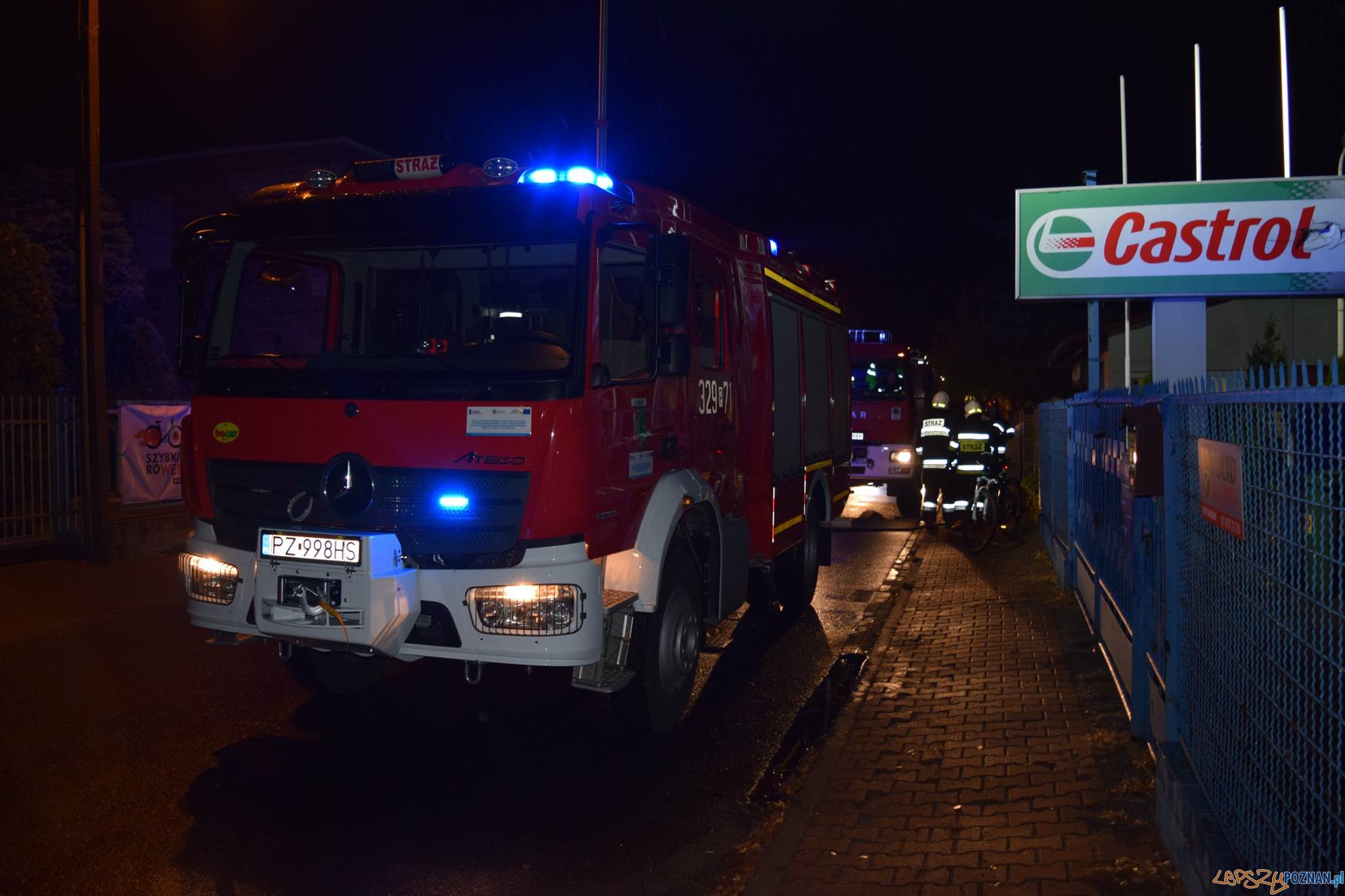 Pożar w Luboniu Foto: OSP Luboń / Maciej i Mateusz Pożar w Luboniu Foto: OSP Luboń / Maciej i Mateusz