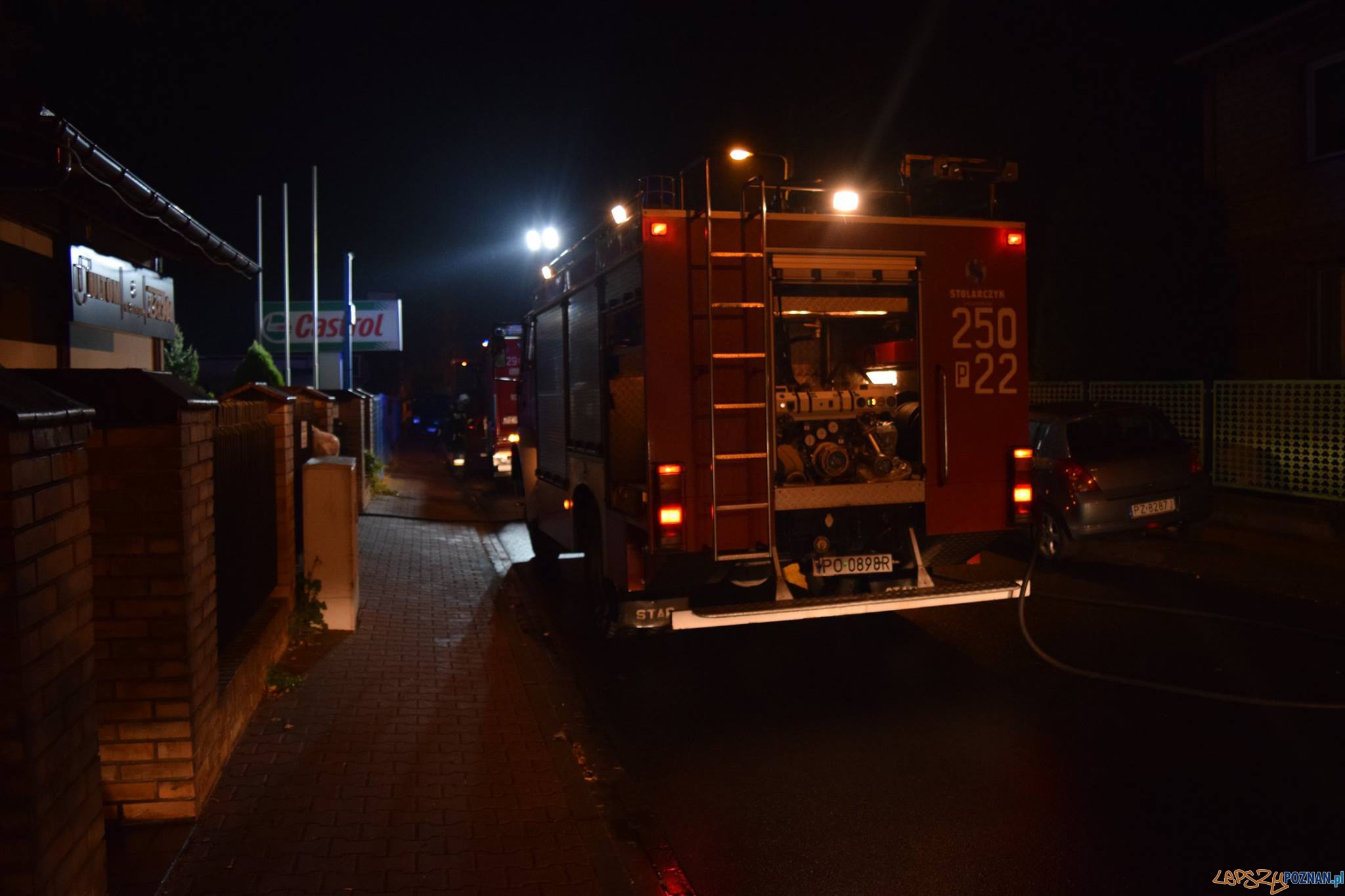 Pożar w Luboniu Foto: OSP Luboń / Maciej i Mateusz Pożar w Luboniu Foto: OSP Luboń / Maciej i Mateusz