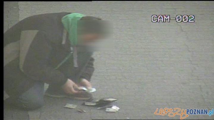 Ukradł bejmy z poznańskiej Fary Foto: Straż Miejska w Poznaniu Ukradł bejmy z poznańskiej Fary Foto: Straż Miejska w Poznaniu