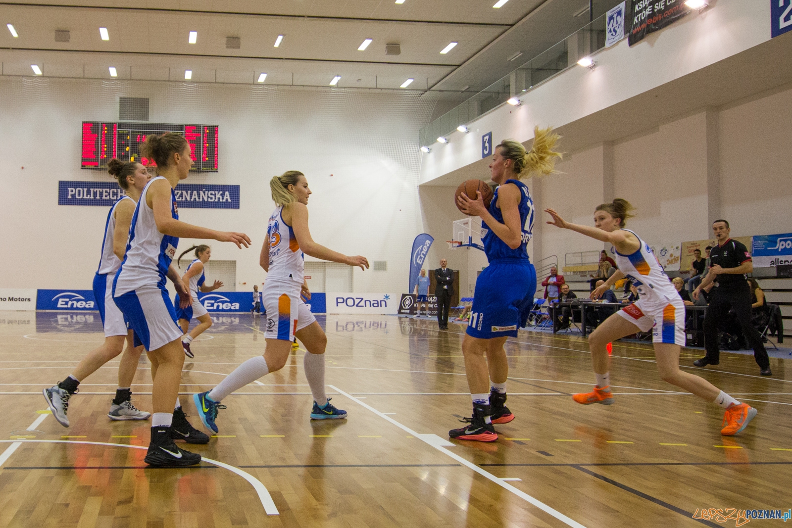 1 liga Kobiet Enea AZS Poznań - AZS PWSZ II Gorzów Foto: lepszyPOZNAN.pl / Piotr Rychter 1 liga Kobiet Enea AZS Poznań - AZS PWSZ II Gorzów Foto: lepszyPOZNAN.pl / Piotr Rychter