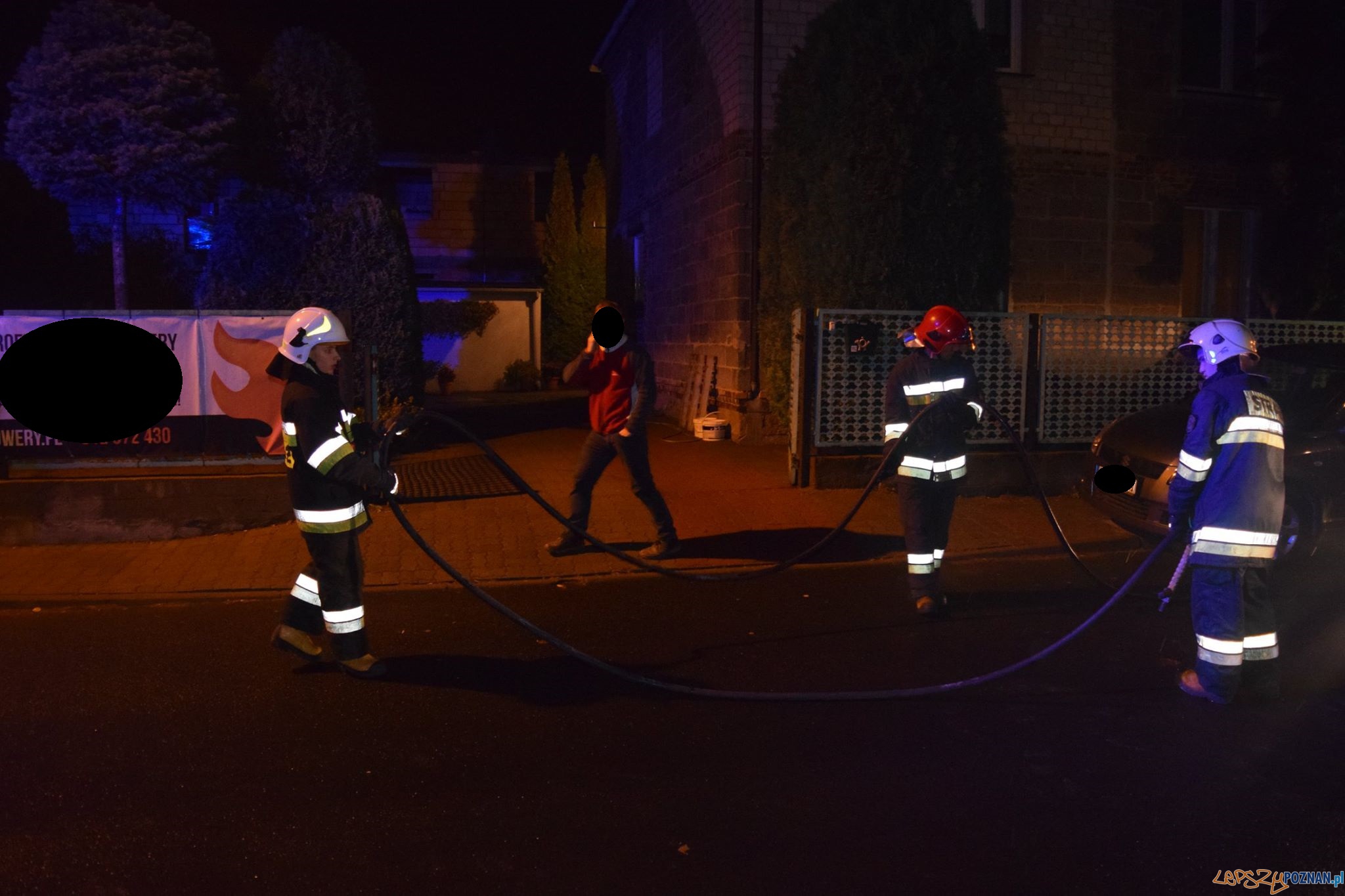 Pożar w Luboniu Foto: OSP Luboń / Maciej i Mateusz Pożar w Luboniu Foto: OSP Luboń / Maciej i Mateusz