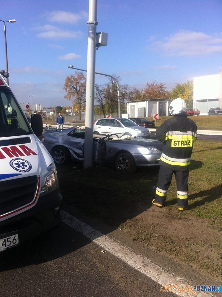 To był poważny wypadek Foto: Pomoc Drogowa EuroHol Poznań To był poważny wypadek Foto: Pomoc Drogowa EuroHol Poznań