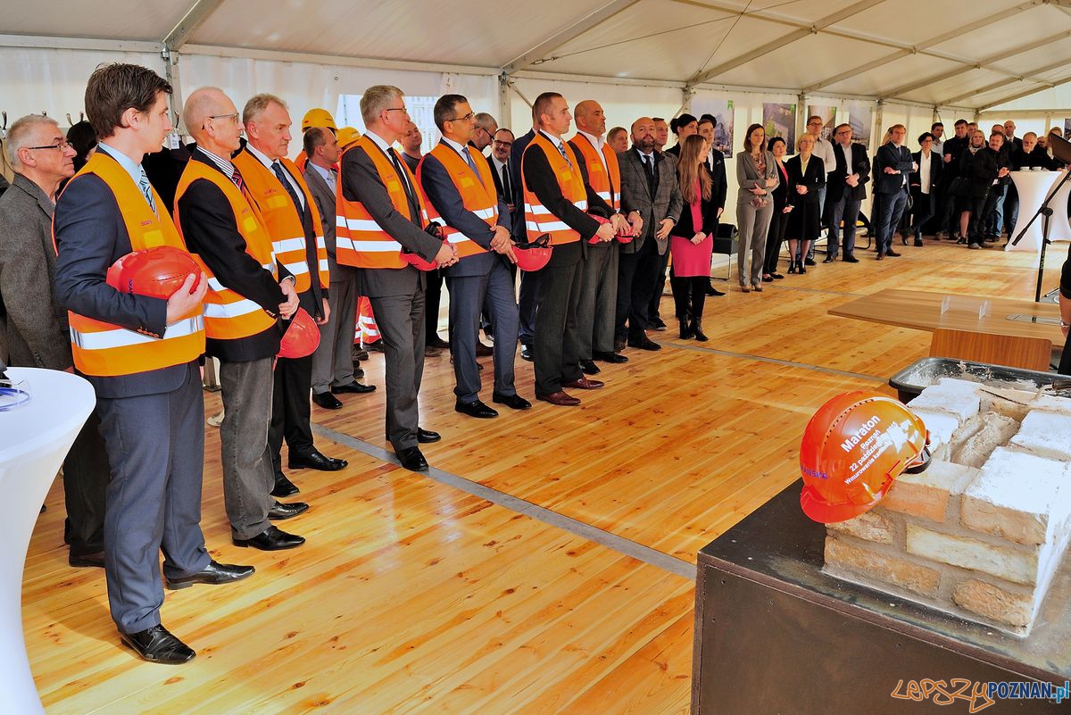 Wmurowanie Kamienia Węgielnego_Maraton Foto: materiały prasowe Wmurowanie Kamienia Węgielnego_Maraton Foto: materiały prasowe