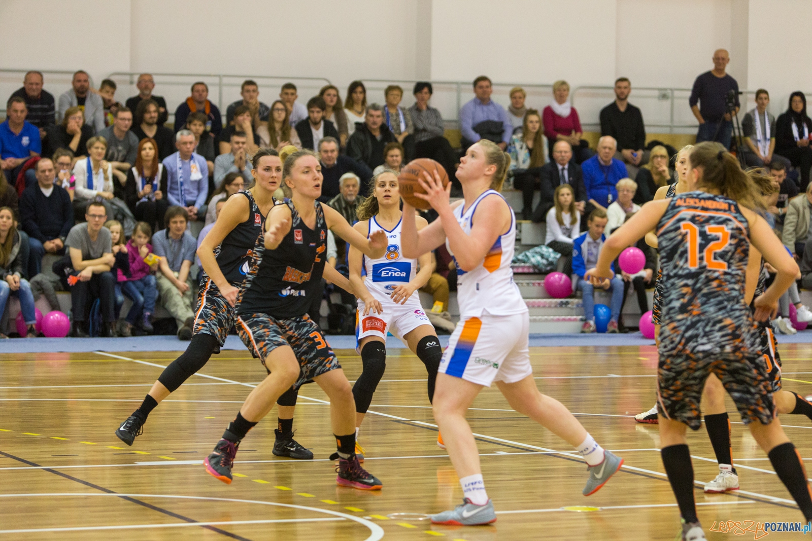 ENEA AZS Poznań - UKS Basket SMS Aleksandrów Łódzki Foto: lepszyPOZNAN.pl / Piotr Rychter ENEA AZS Poznań - UKS Basket SMS Aleksandrów Łódzki Foto: lepszyPOZNAN.pl / Piotr Rychter
